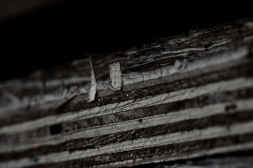 Free Stock Photo of Dark Wooden Surface
