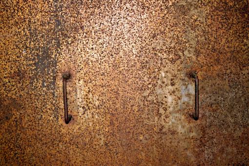 Free Stock Photo of Rusted Metal with Handles