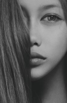 Free Stock Photo of Half Visible Girl Portrait