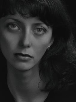 Free Stock Photo of Dark Haired Woman Portrait