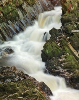 Free Stock Photo of Conwy Column Falls