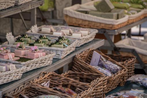 Free Stock Photo of Market - Mix of Soaps