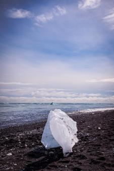 Free Stock Photo of Iceberg in the Sand