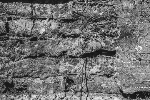 Free Stock Photo of Monochrome Grunge Stone Texture