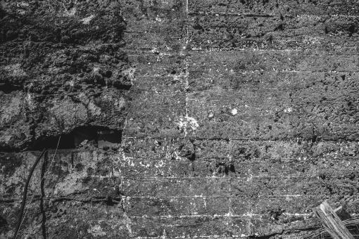Free Stock Photo of Monochrome Grunge Wall Texture