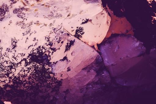 Free Stock Photo of Abstract Violet Crystal Background
