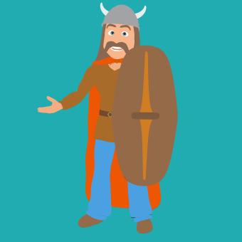 Free Stock Photo of Gaulois with Shield