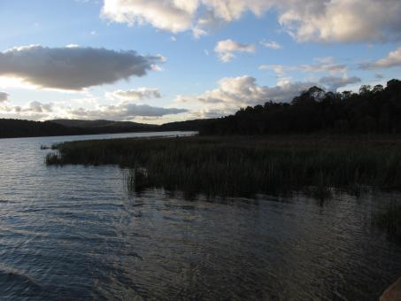 Free Stock Photo of Lysterfield Lake at Sunset