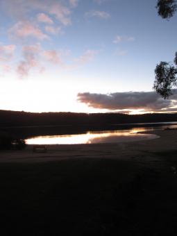 Free Stock Photo of Sunset Sky at Lysterfield Lake