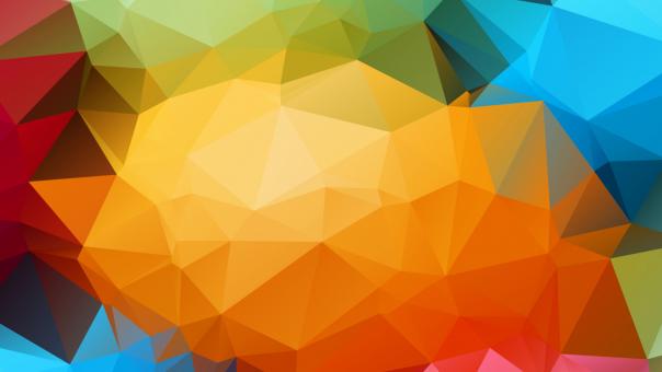 Free Stock Photo of Polygonal Wallpaper