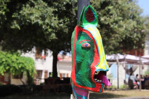 Free Stock Photo of Animal street decoration in a small village