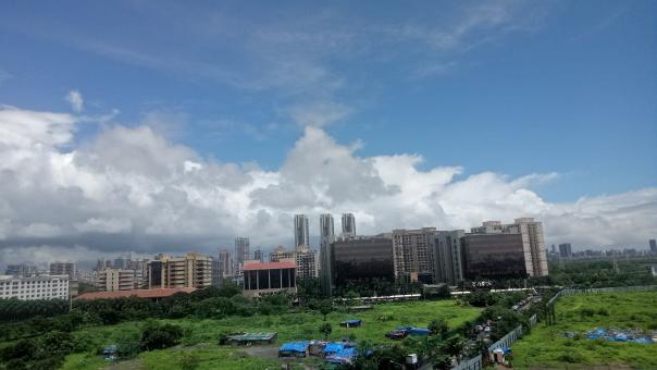 Free Stock Photo of Mumbai city : Cloud in sky