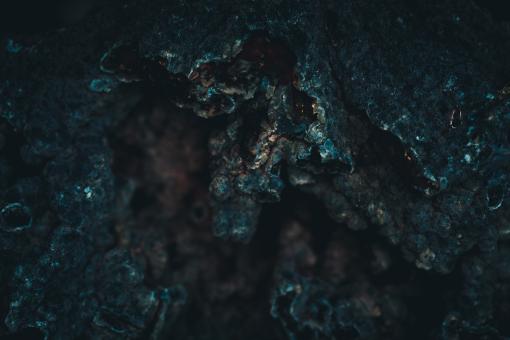 Free Stock Photo of Dark Blue Alien Rock Texture