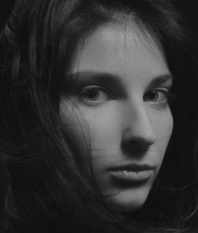 Free Stock Photo of Dark Hair Girl Portrait