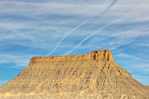 Free Stock Photo of Factory Butte