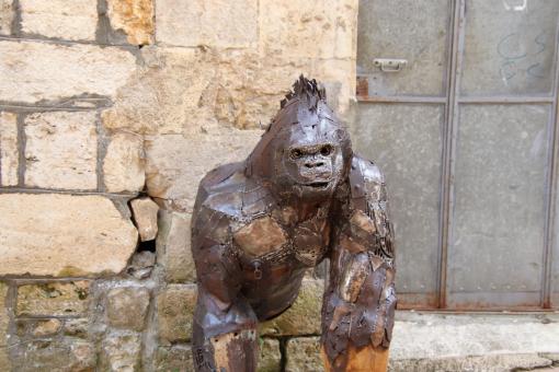 Free Stock Photo of Iron gorilla