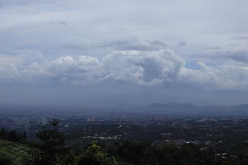 Free Stock Photo of Clouds over Bandung City