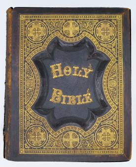 Free Stock Photo of Holy Bible Book Cover