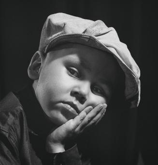 Free Stock Photo of Young Boy Portrait