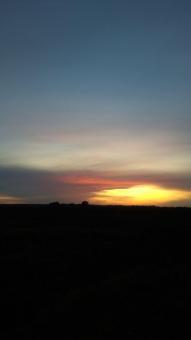 Free Stock Photo of Sunset sky