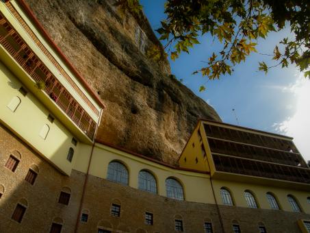 Free Stock Photo of Greek Monastery