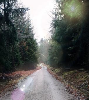 Free Stock Photo of The road to the future