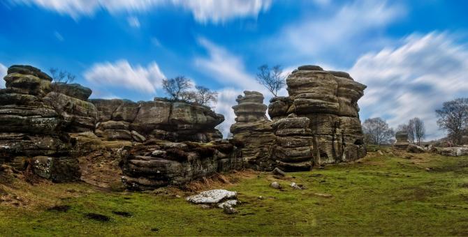 Free Stock Photo of Brimham Rock Formations