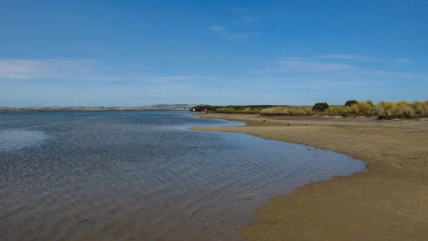 Free Stock Photo of Tide Coming in at the Beach