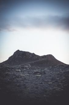 Free Stock Photo of Old Lava Hill in Iceland