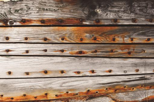 Free Stock Photo of Old Wooden Ship Hull Background
