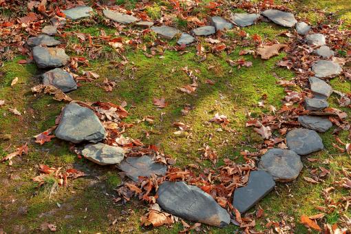 Free Stock Photo of Heart Stones