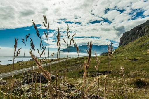 Free Stock Photo of Icelandic Mountains and Roads