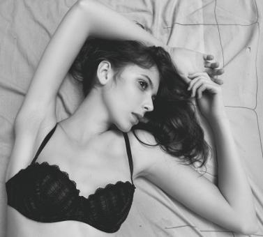 Free Stock Photo of Lingerie Model Portrait