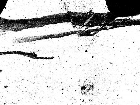 Free Stock Photo of Grunge Paint on White Wall - Black and White