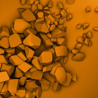 Free Stock Photo of gemstone 3d render and background