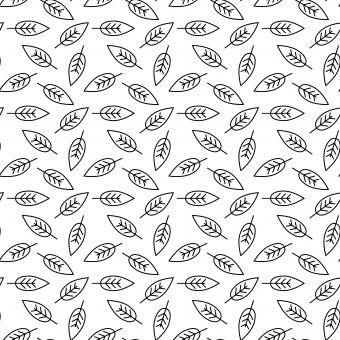 Free Stock Photo of Floral Leaves Seamless Vector Pattern