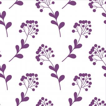 Free Stock Photo of White and Purple Floral Pattern