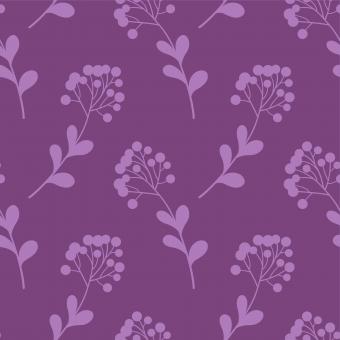 Free Stock Photo of Violet Floral Seamless Pattern