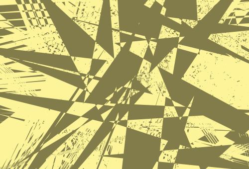Free Stock Photo of Yellow Abstract Shape Background