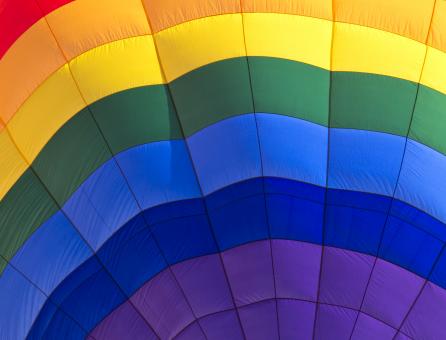 Free Stock Photo of Closeup of balloon fabric