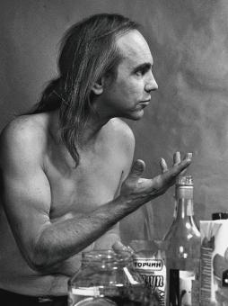 Free Stock Photo of Topless Man - Black and White