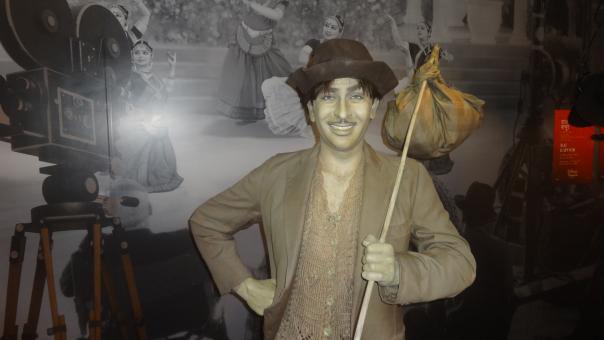 Free Stock Photo of Wax Statue of Bollywood Actor Late Mr. Raj Kapoor
