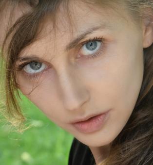 Free Stock Photo of Girl Outdoors Portrait