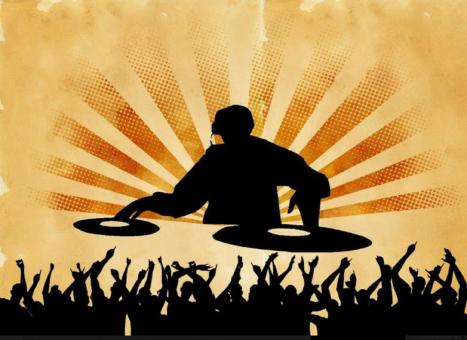 Free Stock Photo of Abstract DJ Illustration