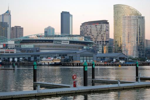 Free Stock Photo of Dockland Sunrise - Melbourne Australia