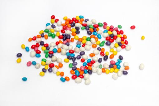Free Stock Photo of Colorful Candy Scattered