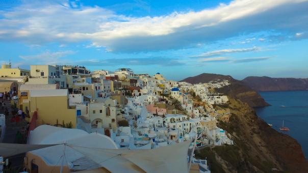Free Stock Photo of Santorini Island