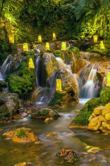 Free Stock Photo of Waterfall in Indonesia