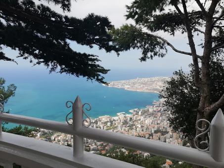 Free Stock Photo of Juneh - View Over Beirut City