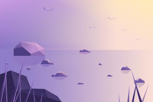 Free Stock Photo of Abstract Landscape - Abstract Wetland